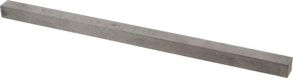 Made in USA - 12" Long x 9/16" High x 9/16" Wide, Undersized Key Stock - 18-8 Stainless Steel - Industrial Tool & Supply