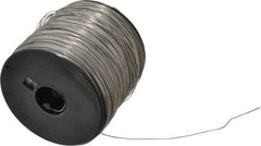 Value Collection - 20 Gage, 0.032 Inch Diameter x 1,810 Ft. Long, 302/304 Safety Lock Wire - 5 Lb. Shipping Weight - Industrial Tool & Supply