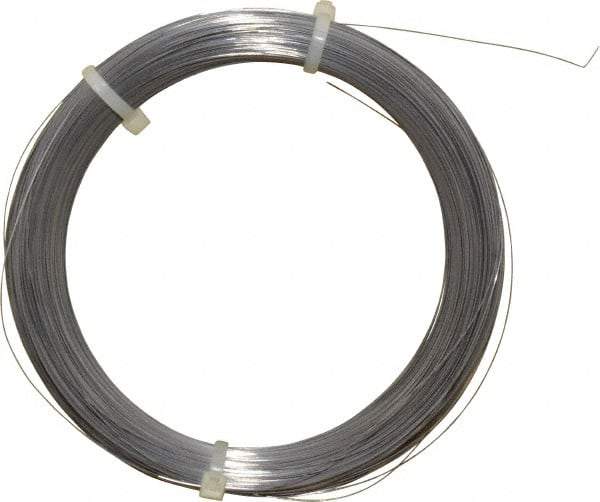 Value Collection - 0 Gage, 0.009 Inch Diameter x 1,157 Ft. Long, High Carbon Steel, Tempered Music Wire Coil - ASTM A228, 1/4 Lb. Shipping Weight - Industrial Tool & Supply