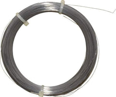 Value Collection - 0 Gage, 0.009 Inch Diameter x 1,157 Ft. Long, High Carbon Steel, Tempered Music Wire Coil - ASTM A228, 1/4 Lb. Shipping Weight - Industrial Tool & Supply