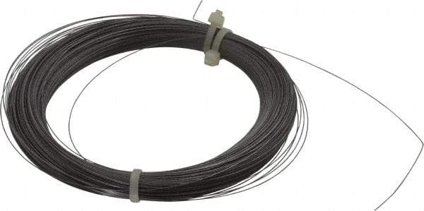 Value Collection - 3 Gage, 0.012 Inch Diameter x 651 Ft. Long, High Carbon Steel, Tempered Music Wire Coil - ASTM A228, 1/4 Lb. Shipping Weight - Industrial Tool & Supply