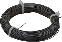 Value Collection - 23 Gage, 0.051 Inch Diameter x 144 Ft. Long, High Carbon Steel, Tempered Music Wire Coil - ASTM A228, 1 Lb. Shipping Weight - Industrial Tool & Supply