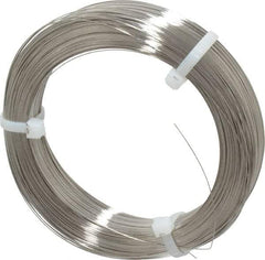 Value Collection - 7 Gage, 0.018 Inch Diameter x 1,157 Ft. Long, 302/304 Music Wire Coil - ASTM A580, 1 Lb. Shipping Weight - Industrial Tool & Supply