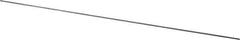 Value Collection - 26 Gage, 0.063 Inch Diameter x 1 Ft. Long, High Carbon Steel, Cut and Straightened Music Wire - ASTM A228 - Industrial Tool & Supply
