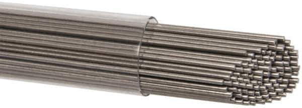 Value Collection - 15 Gage, 0.035 Inch Diameter x 1 Ft. Long, 302/304 Cut and Straightened Music Wire - ASTM A580 - Industrial Tool & Supply
