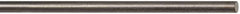 Value Collection - 21 Gage, 0.047 Inch Diameter x 1 Ft. Long, 302/304 Cut and Straightened Music Wire - ASTM A580 - Industrial Tool & Supply