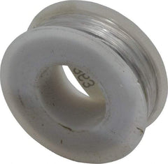 Made in USA - 22 Gage, 0.0253 Inch Diameter x 125 Ft. Long, Nickel Chromium Wire - Alloy 80/20, ASTM B344 - Industrial Tool & Supply
