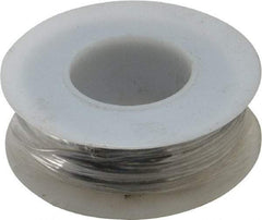 Made in USA - 18 Gage, 0.0403 Inch Diameter x 50 Ft. Long, Nickel Chromium Wire - Alloy 80/20, ASTM B344 - Industrial Tool & Supply