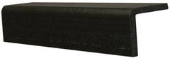 Made in USA - 4 Inch Leg Long x 1/4 Inch Thick x 5 Ft. Long, Standard Plastic Angle - Industrial Tool & Supply