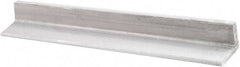 Value Collection - 1/4 Inch Thick x 3 Inch Wide, Aluminum Solid Angle - 96 Inch Long, Alloy 6061 - Industrial Tool & Supply
