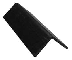 Made in USA - 3 Inch Leg Long x 1/4 Inch Thick x 10 Ft. Long, Flame Retardant Plastic Angle - Industrial Tool & Supply
