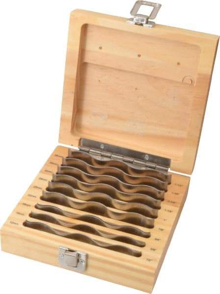 TESA Brown & Sharpe - Wavy Parallel Sets Length (Inch): 4-1/4 Maximum Height (Inch): 1-1/2 - Industrial Tool & Supply