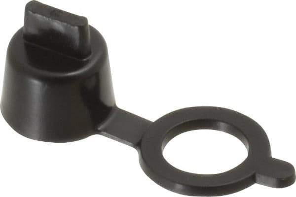 Caplugs - Grease Fitting Cap - Black, 100 Pieces - Industrial Tool & Supply