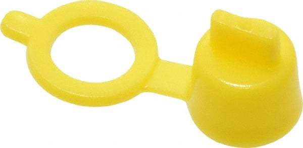 Caplugs - Grease Fitting Cap - Yellow, 100 Pieces - Industrial Tool & Supply