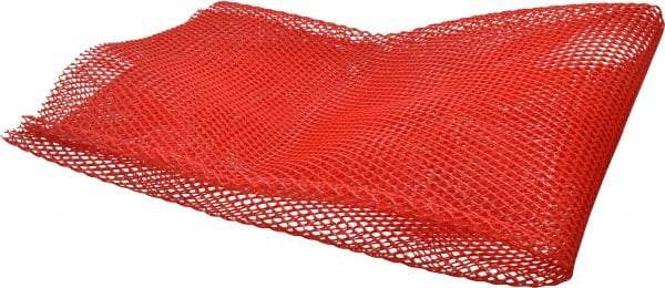 Caplugs - 3 Ft Long, 9" Diam, Nonelastic Mesh Sleeve - Red - Industrial Tool & Supply