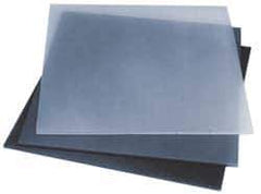 Made in USA - 1/8" Thick x 12" Wide x 1' Long, Polyurethane Sheet - Black, 95A Hardness - Industrial Tool & Supply