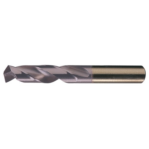 11/32 RHS / RHC HSS-CO 8% (M42) 135 Degree Split Point Heavy Duty Cobalt Screw Machine Drill - TiAlN - Exact Industrial Supply