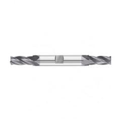 7/32 Dia. x 3-1/2 Overall Length 4-Flute Square End Solid Carbide SE End Mill-Round Shank-Center Cut-TiAlN - Industrial Tool & Supply