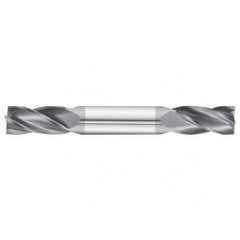 5/32 Dia. x 3 Overall Length 4-Flute Square End Solid Carbide SE End Mill-Round Shank-Center Cut-TiAlN - Industrial Tool & Supply