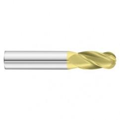 15/32 x 1 x 3 4 Flute Ball Nose  End Mill- Series 3200SD - Industrial Tool & Supply