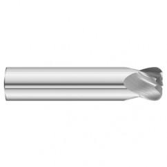 5/8 Dia. x 3-1/2 Overall Length 4-Flute .015 C/R Solid Carbide SE End Mill-Round Shank-Center Cut-Uncoated - Industrial Tool & Supply