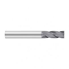 4mm Dia. x 64mm Overall Length 4-Flute Square End Solid Carbide SE End Mill-Round Shank-Center Cut-TiAlN - Industrial Tool & Supply