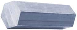 Made in USA - 2' x 3/8" Natural (Color) Nylon 6/6 Hexagonal Bar - Industrial Tool & Supply