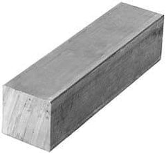 Value Collection - 3/4 Inch Square x 24 Inch Long, Aluminum Square Bar - +/- 0.25 Inch Tolerance, Alloy 6061 - Industrial Tool & Supply