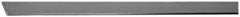 Value Collection - 1/4 Inch Thick x 1-1/2 Inch Wide x 72 Inch Long, Silver Plated, Copper Rectangular Bar - Alloy 110 - Industrial Tool & Supply