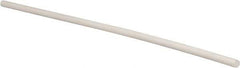 Made in USA - 2' Long, 3/8" Diam, PTFE (Glass-Filled) Plastic Rod - +0.003 Inch Length Tolerance - Industrial Tool & Supply