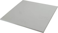 Made in USA - 1/4" Thick x 12" Wide x 1' Long, PTFE (Mechanical Grade) Sheet - ±0.020 Tolerance - Industrial Tool & Supply