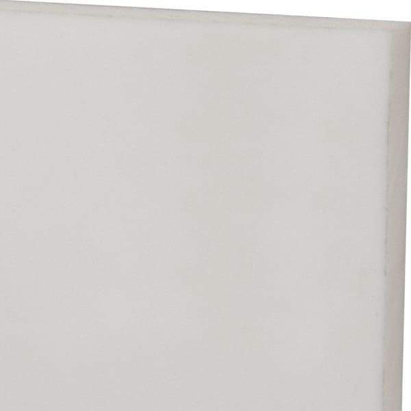 Made in USA - 3/32" Thick x 24" Wide x 2' Long, PTFE (Mechanical Grade) Sheet - ±0.005 Tolerance - Industrial Tool & Supply