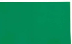 Made in USA - 1 Piece, 10" Wide x 20" Long Plastic Shim Stock Sheet - Green, ±10% Tolerance - Industrial Tool & Supply