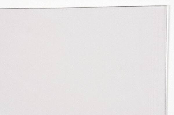 Made in USA - 1 Piece, 21" Wide x 51" Long Plastic Shim Stock Sheet - Clear (Color), ±10% Tolerance - Industrial Tool & Supply