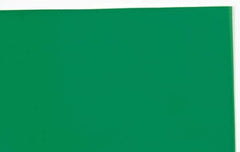 Made in USA - 1 Piece, 20" Wide x 20" Long Plastic Shim Stock Sheet - Green, ±10% Tolerance - Industrial Tool & Supply