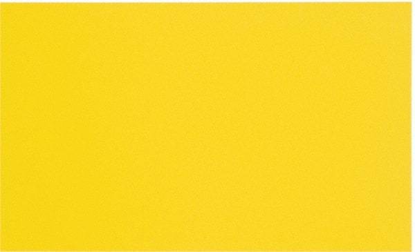 Made in USA - 1 Piece, 20" Wide x 20" Long Plastic Shim Stock Sheet - Yellow, ±10% Tolerance - Industrial Tool & Supply