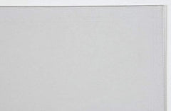 Made in USA - 1 Piece, 20" Wide x 20" Long Plastic Shim Stock Sheet - Clear (Color), ±10% Tolerance - Industrial Tool & Supply