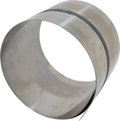 Made in USA - 50 Inch Long x 6 Inch Wide x 0.025 Inch Thick, Roll Shim Stock - Stainless Steel - Industrial Tool & Supply