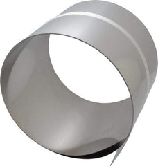 Made in USA - 50 Inch Long x 6 Inch Wide x 0.031 Inch Thick, Roll Shim Stock - Stainless Steel - Industrial Tool & Supply