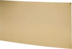 Made in USA - 2 Piece, 25 Inch Long x 6 Inch Wide x 0.012 Inch Thick, Shim Sheet Stock - Brass - Industrial Tool & Supply