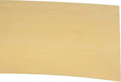 Made in USA - 2 Piece, 25 Inch Long x 6 Inch Wide x 0.015 Inch Thick, Shim Sheet Stock - Brass - Industrial Tool & Supply