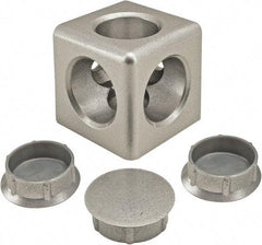 80/20 Inc. - 40mm Wide, Open Shelving Accessory/Component - Aluminum, Lacquered Finish, 40mm Long, Use with 40 Series - Industrial Tool & Supply