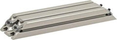 80/20 Inc. - 40mm Wide, Open Shelving Accessory/Component - Aluminum, Clear Anodized Finish, 320mm Long, Use with 4080 - Industrial Tool & Supply