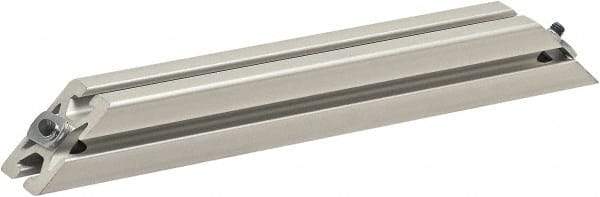 80/20 Inc. - 40mm Wide, Open Shelving Accessory/Component - Aluminum, Clear Anodized Finish, 320mm Long, Use with 4040 - Industrial Tool & Supply