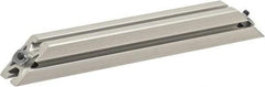 80/20 Inc. - 40mm Wide, Open Shelving Accessory/Component - Aluminum, Clear Anodized Finish, 320mm Long, Use with 4040 - Industrial Tool & Supply