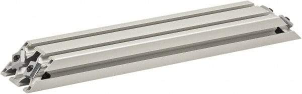 80/20 Inc. - 25mm Wide, Open Shelving Accessory/Component - Aluminum, Clear Anodized Finish, 320mm Long, Use with 3060 - Industrial Tool & Supply