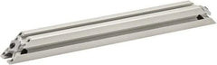 80/20 Inc. - 25mm Wide, Open Shelving Accessory/Component - Aluminum, Clear Anodized Finish, 320mm Long, Use with 3030 - Industrial Tool & Supply
