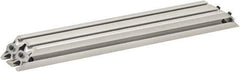 80/20 Inc. - 25mm Wide, Open Shelving Accessory/Component - Aluminum, Clear Anodized Finish, 320mm Long, Use with 2550 - Industrial Tool & Supply
