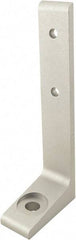 80/20 Inc. - 56mm Wide, Open Shelving Accessory/Component - Aluminum, Clear Anodized Finish, 25mm Long, Use with 25-2525 & Bolt Kit 75-3412 - Industrial Tool & Supply
