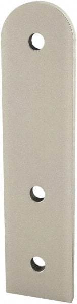 80/20 Inc. - 40mm Wide, Open Shelving Accessory/Component - Aluminum, Clear Anodized Finish, 160mm Long, Use with 40 Series & Bolt Kit 75-3422 - Industrial Tool & Supply